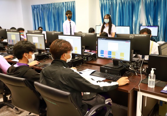 ภาพกิจกรรม โครงการพัฒนานักเรียนห้องเรียนพิเศษ E-SMART โรงเรียนคลองขลุงราษฎร์รังสรรค์  วันที่ 3 กันยายน 2565