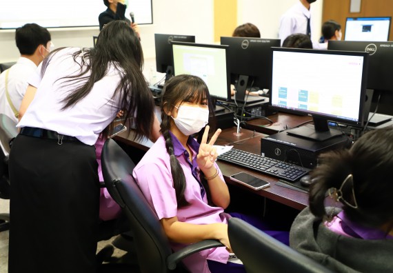 ภาพกิจกรรม โครงการพัฒนานักเรียนห้องเรียนพิเศษ E-SMART โรงเรียนคลองขลุงราษฎร์รังสรรค์  วันที่ 3 กันยายน 2565