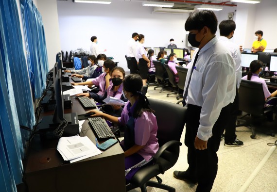 ภาพกิจกรรม โครงการพัฒนานักเรียนห้องเรียนพิเศษ E-SMART โรงเรียนคลองขลุงราษฎร์รังสรรค์  วันที่ 3 กันยายน 2565