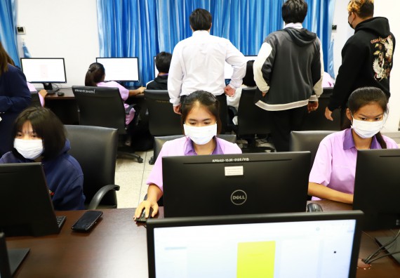 ภาพกิจกรรม โครงการพัฒนานักเรียนห้องเรียนพิเศษ E-SMART โรงเรียนคลองขลุงราษฎร์รังสรรค์  วันที่ 3 กันยายน 2565