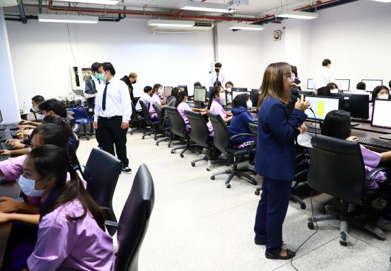 ภาพกิจกรรม โครงการพัฒนานักเรียนห้องเรียนพิเศษ E-SMART โรงเรียนคลองขลุงราษฎร์รังสรรค์  วันที่ 3 กันยายน 2565