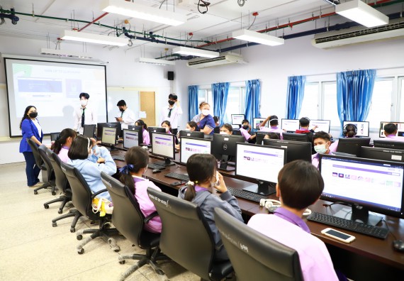 โครงการพัฒนานักเรียนห้องเรียนพิเศษ E-SMART โรงเรียนคลองขลุงราษฎร์รังสรรค์  วันที่ 4 กันยายน 2565 