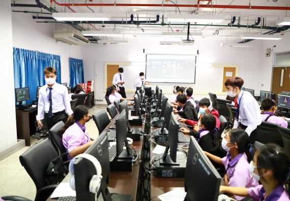 โครงการพัฒนานักเรียนห้องเรียนพิเศษ E-SMART โรงเรียนคลองขลุงราษฎร์รังสรรค์  วันที่ 4 กันยายน 2565 