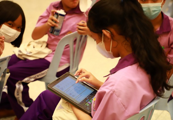 โครงการพัฒนานักเรียนห้องเรียนพิเศษ E-SMART โรงเรียนคลองขลุงราษฎร์รังสรรค์  วันที่ 4 กันยายน 2565 