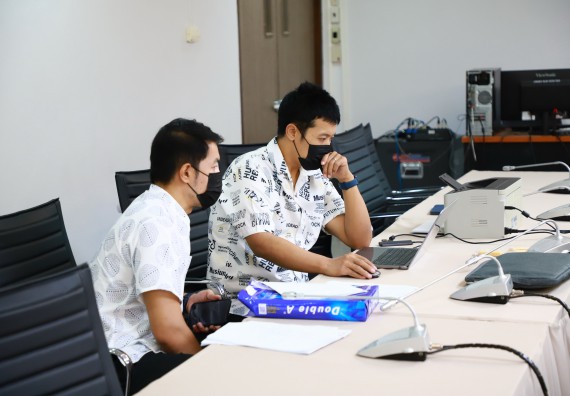 ภาพกิจกรรม  คณะวิทยาศาสตร์และเทคโนโลยี จัดประชุมเพื่อหารือการจัดทำคำตั้งงบประมาณและแผนความต้องการ งบลงทุนเบื้องต้น ประจำปีงบประมาณ พ.ศ.2567