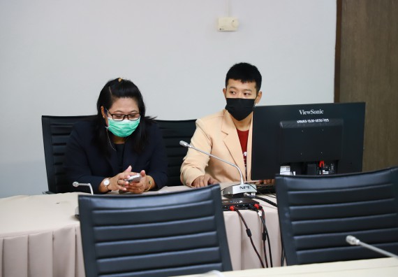 ภาพกิจกรรม  คณะวิทยาศาสตร์และเทคโนโลยี จัดประชุมคณะกรรมการประจำคณะวิทยาศาสตร์และเทคโนโลยี คร้งที่ 3/2565