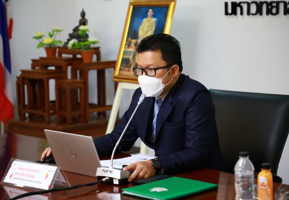 ภาพกิจกรรม  คณะวิทยาศาสตร์และเทคโนโลยี จัดประชุมคณะกรรมการประจำคณะวิทยาศาสตร์และเทคโนโลยี คร้งที่ 3/2565