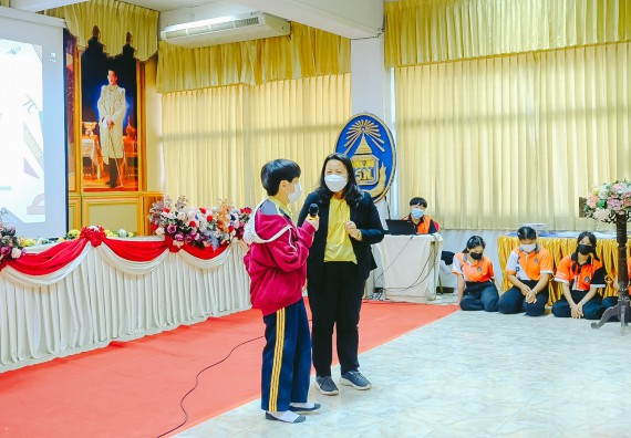 ภาพกิจกรรม  คณะวิทยาศาสตร์และเทคโนโลยี จัดกิจกรรมค่ายคณิตศาสตร์ โครงการส่งเสริมทักษะกระบวนการทางวิชาการ ให้กับนักเรียนโรงเรียนเรืองวิทย์พิทยาคม