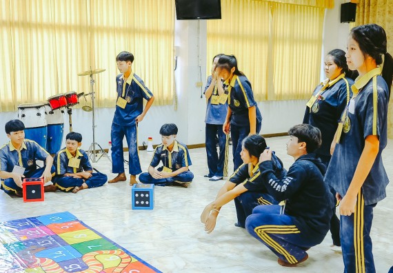 ภาพกิจกรรม  คณะวิทยาศาสตร์และเทคโนโลยี จัดกิจกรรมค่ายคณิตศาสตร์ โครงการส่งเสริมทักษะกระบวนการทางวิชาการ ให้กับนักเรียนโรงเรียนเรืองวิทย์พิทยาคม