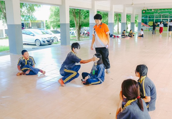 ภาพกิจกรรม  คณะวิทยาศาสตร์และเทคโนโลยี จัดกิจกรรมค่ายคณิตศาสตร์ โครงการส่งเสริมทักษะกระบวนการทางวิชาการ ให้กับนักเรียนโรงเรียนเรืองวิทย์พิทยาคม