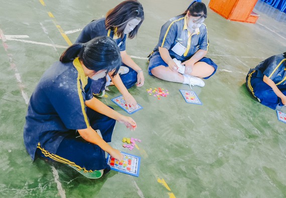 ภาพกิจกรรม  คณะวิทยาศาสตร์และเทคโนโลยี จัดกิจกรรมค่ายคณิตศาสตร์ โครงการส่งเสริมทักษะกระบวนการทางวิชาการ ให้กับนักเรียนโรงเรียนเรืองวิทย์พิทยาคม