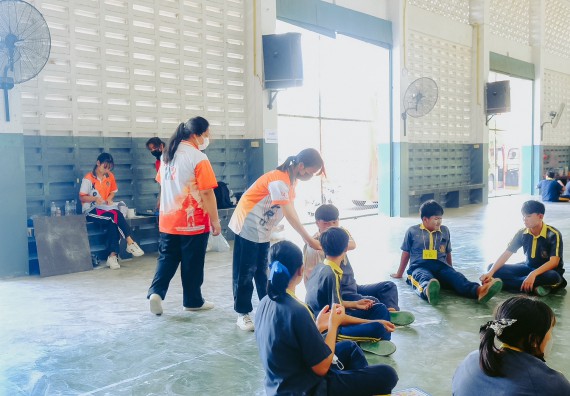 ภาพกิจกรรม  คณะวิทยาศาสตร์และเทคโนโลยี จัดกิจกรรมค่ายคณิตศาสตร์ โครงการส่งเสริมทักษะกระบวนการทางวิชาการ ให้กับนักเรียนโรงเรียนเรืองวิทย์พิทยาคม