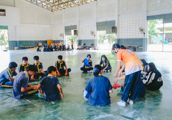 ภาพกิจกรรม  คณะวิทยาศาสตร์และเทคโนโลยี จัดกิจกรรมค่ายคณิตศาสตร์ โครงการส่งเสริมทักษะกระบวนการทางวิชาการ ให้กับนักเรียนโรงเรียนเรืองวิทย์พิทยาคม