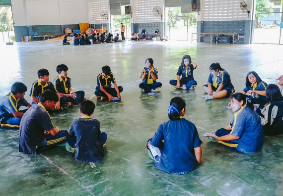 ภาพกิจกรรม  คณะวิทยาศาสตร์และเทคโนโลยี จัดกิจกรรมค่ายคณิตศาสตร์ โครงการส่งเสริมทักษะกระบวนการทางวิชาการ ให้กับนักเรียนโรงเรียนเรืองวิทย์พิทยาคม