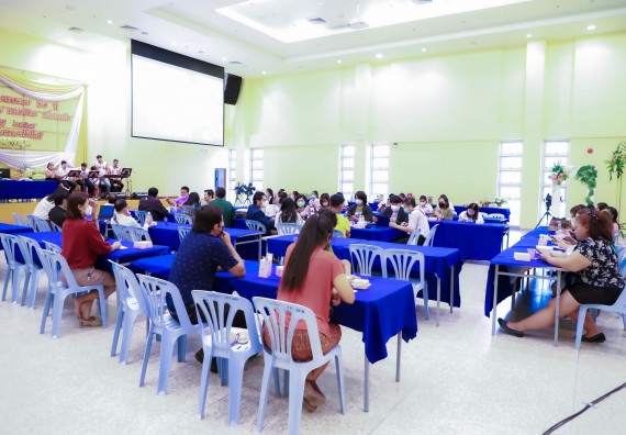 ภาพกิจกรรม  คณะวิทยาศาสตร์และเทคโนโลยี จัดกิจกรรมงานประชุมวิชาการกิจกรรมนำเสนอผลงานวิชาการและกิจกรรมการแสดงกตเวทิตาจิต