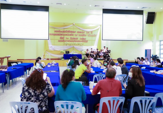 ภาพกิจกรรม  คณะวิทยาศาสตร์และเทคโนโลยี จัดกิจกรรมงานประชุมวิชาการกิจกรรมนำเสนอผลงานวิชาการและกิจกรรมการแสดงกตเวทิตาจิต