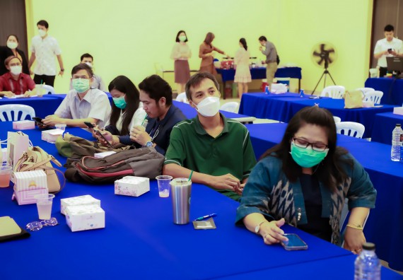 ภาพกิจกรรม  คณะวิทยาศาสตร์และเทคโนโลยี จัดกิจกรรมงานประชุมวิชาการกิจกรรมนำเสนอผลงานวิชาการและกิจกรรมการแสดงกตเวทิตาจิต