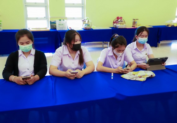 ภาพกิจกรรม  คณะวิทยาศาสตร์และเทคโนโลยี จัดกิจกรรมงานประชุมวิชาการกิจกรรมนำเสนอผลงานวิชาการและกิจกรรมการแสดงกตเวทิตาจิต