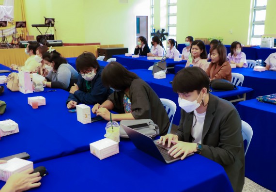 ภาพกิจกรรม  คณะวิทยาศาสตร์และเทคโนโลยี จัดกิจกรรมงานประชุมวิชาการกิจกรรมนำเสนอผลงานวิชาการและกิจกรรมการแสดงกตเวทิตาจิต