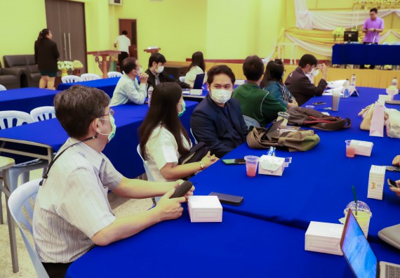 ภาพกิจกรรม  คณะวิทยาศาสตร์และเทคโนโลยี จัดกิจกรรมงานประชุมวิชาการกิจกรรมนำเสนอผลงานวิชาการและกิจกรรมการแสดงกตเวทิตาจิต