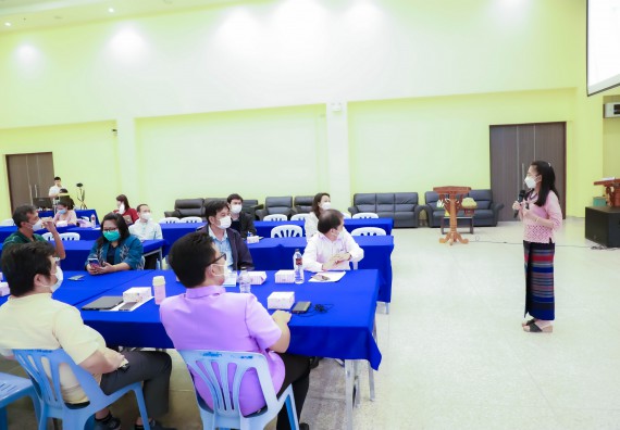 ภาพกิจกรรม  คณะวิทยาศาสตร์และเทคโนโลยี จัดกิจกรรมงานประชุมวิชาการกิจกรรมนำเสนอผลงานวิชาการและกิจกรรมการแสดงกตเวทิตาจิต