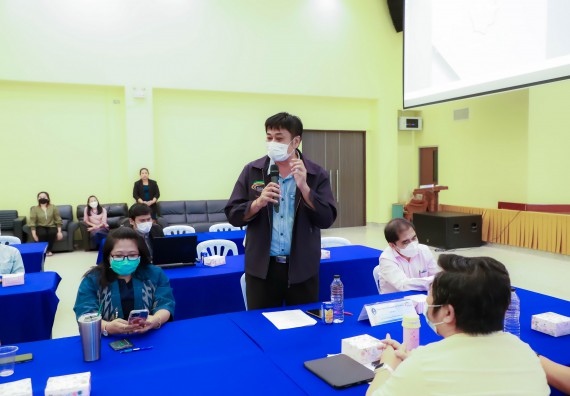 ภาพกิจกรรม  คณะวิทยาศาสตร์และเทคโนโลยี จัดกิจกรรมงานประชุมวิชาการกิจกรรมนำเสนอผลงานวิชาการและกิจกรรมการแสดงกตเวทิตาจิต