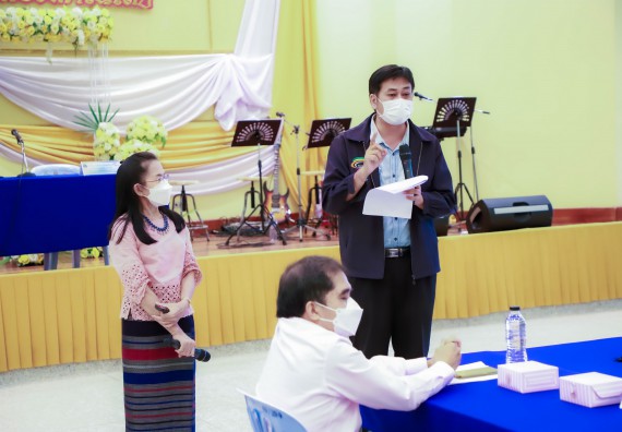 ภาพกิจกรรม  คณะวิทยาศาสตร์และเทคโนโลยี จัดกิจกรรมงานประชุมวิชาการกิจกรรมนำเสนอผลงานวิชาการและกิจกรรมการแสดงกตเวทิตาจิต