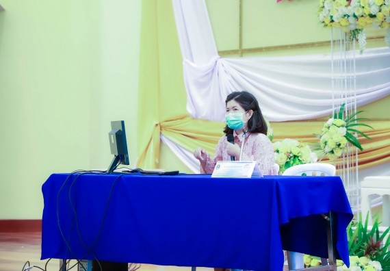 ภาพกิจกรรม  คณะวิทยาศาสตร์และเทคโนโลยี จัดกิจกรรมงานประชุมวิชาการกิจกรรมนำเสนอผลงานวิชาการและกิจกรรมการแสดงกตเวทิตาจิต