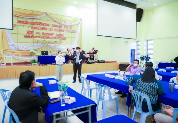 ภาพกิจกรรม  คณะวิทยาศาสตร์และเทคโนโลยี จัดกิจกรรมงานประชุมวิชาการกิจกรรมนำเสนอผลงานวิชาการและกิจกรรมการแสดงกตเวทิตาจิต