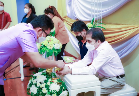 ภาพกิจกรรม  คณะวิทยาศาสตร์และเทคโนโลยี จัดกิจกรรมงานประชุมวิชาการกิจกรรมนำเสนอผลงานวิชาการและกิจกรรมการแสดงกตเวทิตาจิต