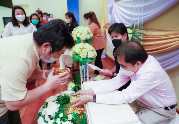 ภาพกิจกรรม  คณะวิทยาศาสตร์และเทคโนโลยี จัดกิจกรรมงานประชุมวิชาการกิจกรรมนำเสนอผลงานวิชาการและกิจกรรมการแสดงกตเวทิตาจิต