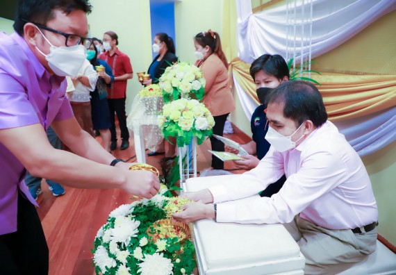 ภาพกิจกรรม  คณะวิทยาศาสตร์และเทคโนโลยี จัดกิจกรรมงานประชุมวิชาการกิจกรรมนำเสนอผลงานวิชาการและกิจกรรมการแสดงกตเวทิตาจิต