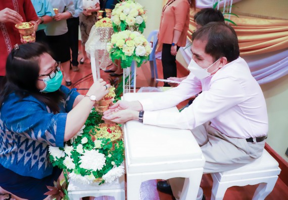 ภาพกิจกรรม  คณะวิทยาศาสตร์และเทคโนโลยี จัดกิจกรรมงานประชุมวิชาการกิจกรรมนำเสนอผลงานวิชาการและกิจกรรมการแสดงกตเวทิตาจิต