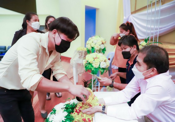 ภาพกิจกรรม  คณะวิทยาศาสตร์และเทคโนโลยี จัดกิจกรรมงานประชุมวิชาการกิจกรรมนำเสนอผลงานวิชาการและกิจกรรมการแสดงกตเวทิตาจิต