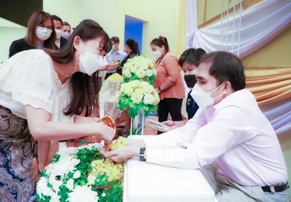 ภาพกิจกรรม  คณะวิทยาศาสตร์และเทคโนโลยี จัดกิจกรรมงานประชุมวิชาการกิจกรรมนำเสนอผลงานวิชาการและกิจกรรมการแสดงกตเวทิตาจิต