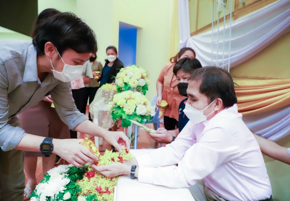 ภาพกิจกรรม  คณะวิทยาศาสตร์และเทคโนโลยี จัดกิจกรรมงานประชุมวิชาการกิจกรรมนำเสนอผลงานวิชาการและกิจกรรมการแสดงกตเวทิตาจิต