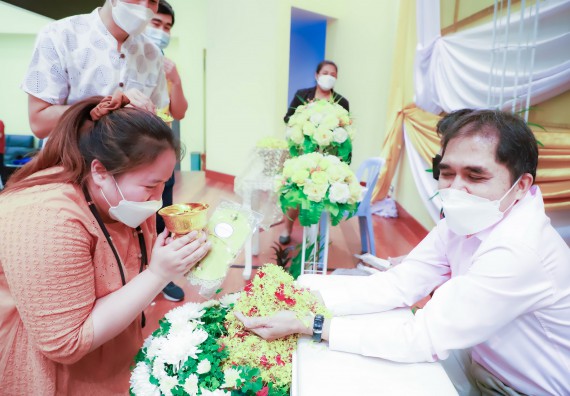 ภาพกิจกรรม  คณะวิทยาศาสตร์และเทคโนโลยี จัดกิจกรรมงานประชุมวิชาการกิจกรรมนำเสนอผลงานวิชาการและกิจกรรมการแสดงกตเวทิตาจิต