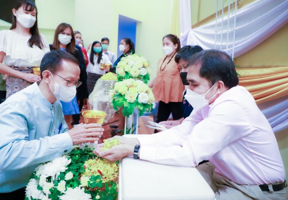 ภาพกิจกรรม  คณะวิทยาศาสตร์และเทคโนโลยี จัดกิจกรรมงานประชุมวิชาการกิจกรรมนำเสนอผลงานวิชาการและกิจกรรมการแสดงกตเวทิตาจิต