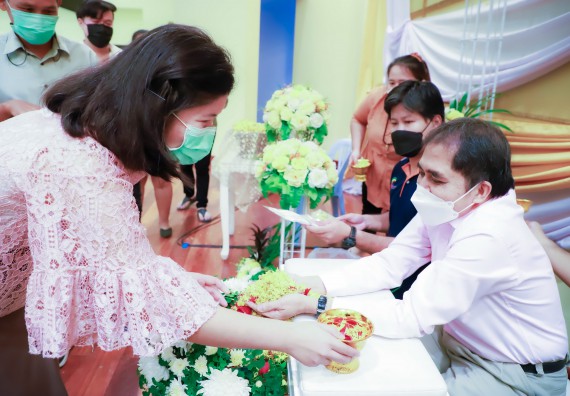 ภาพกิจกรรม  คณะวิทยาศาสตร์และเทคโนโลยี จัดกิจกรรมงานประชุมวิชาการกิจกรรมนำเสนอผลงานวิชาการและกิจกรรมการแสดงกตเวทิตาจิต