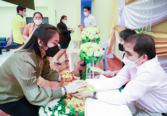 ภาพกิจกรรม  คณะวิทยาศาสตร์และเทคโนโลยี จัดกิจกรรมงานประชุมวิชาการกิจกรรมนำเสนอผลงานวิชาการและกิจกรรมการแสดงกตเวทิตาจิต