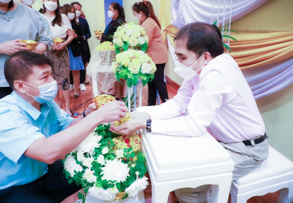 ภาพกิจกรรม  คณะวิทยาศาสตร์และเทคโนโลยี จัดกิจกรรมงานประชุมวิชาการกิจกรรมนำเสนอผลงานวิชาการและกิจกรรมการแสดงกตเวทิตาจิต