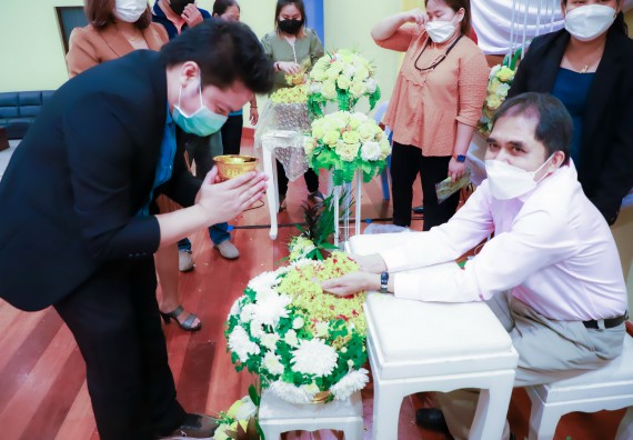 ภาพกิจกรรม  คณะวิทยาศาสตร์และเทคโนโลยี จัดกิจกรรมงานประชุมวิชาการกิจกรรมนำเสนอผลงานวิชาการและกิจกรรมการแสดงกตเวทิตาจิต