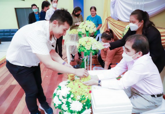 ภาพกิจกรรม  คณะวิทยาศาสตร์และเทคโนโลยี จัดกิจกรรมงานประชุมวิชาการกิจกรรมนำเสนอผลงานวิชาการและกิจกรรมการแสดงกตเวทิตาจิต