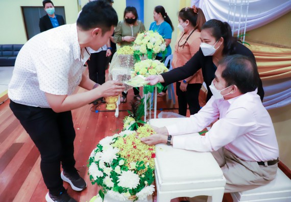 ภาพกิจกรรม  คณะวิทยาศาสตร์และเทคโนโลยี จัดกิจกรรมงานประชุมวิชาการกิจกรรมนำเสนอผลงานวิชาการและกิจกรรมการแสดงกตเวทิตาจิต