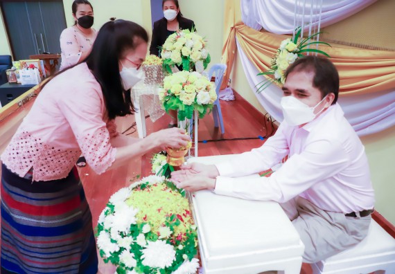 ภาพกิจกรรม  คณะวิทยาศาสตร์และเทคโนโลยี จัดกิจกรรมงานประชุมวิชาการกิจกรรมนำเสนอผลงานวิชาการและกิจกรรมการแสดงกตเวทิตาจิต