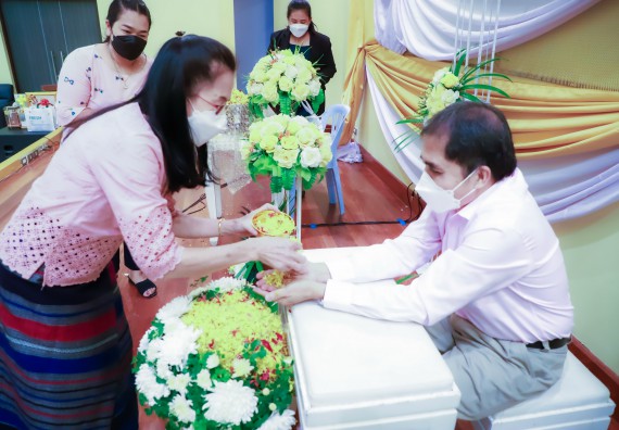 ภาพกิจกรรม  คณะวิทยาศาสตร์และเทคโนโลยี จัดกิจกรรมงานประชุมวิชาการกิจกรรมนำเสนอผลงานวิชาการและกิจกรรมการแสดงกตเวทิตาจิต