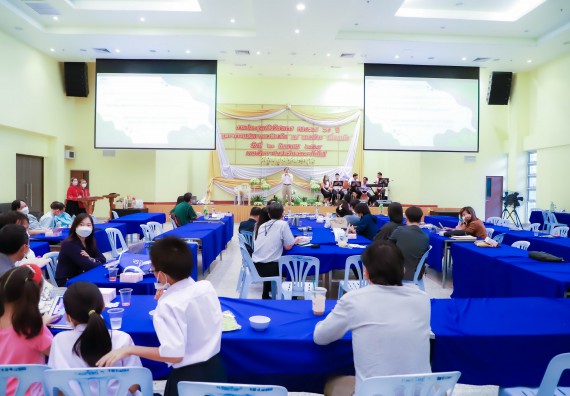 ภาพกิจกรรม  คณะวิทยาศาสตร์และเทคโนโลยี จัดกิจกรรมงานประชุมวิชาการกิจกรรมนำเสนอผลงานวิชาการและกิจกรรมการแสดงกตเวทิตาจิต