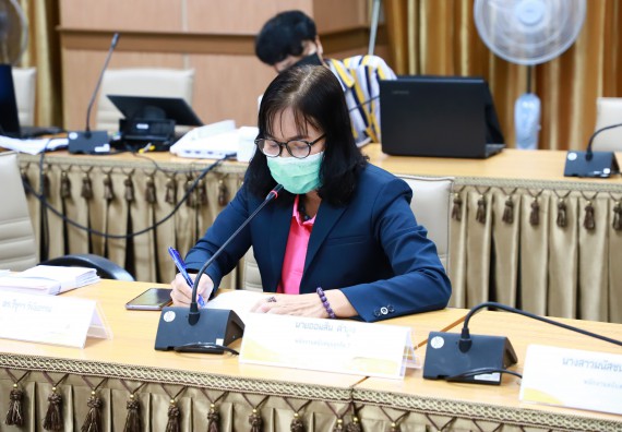 ภาพกิจกรรม  คณะวิทยาศาสตร์และเทคโนโลยี เข้าร่วมนำเสนอผลสัมฤทธิ์และพิธีปิดโครงการออมสินยุวพัฒน์รักษ์ถิ่น มหาวิทยาลัยราชภัฏกำแพงเพชร ประจำปี พ.ศ. 2565