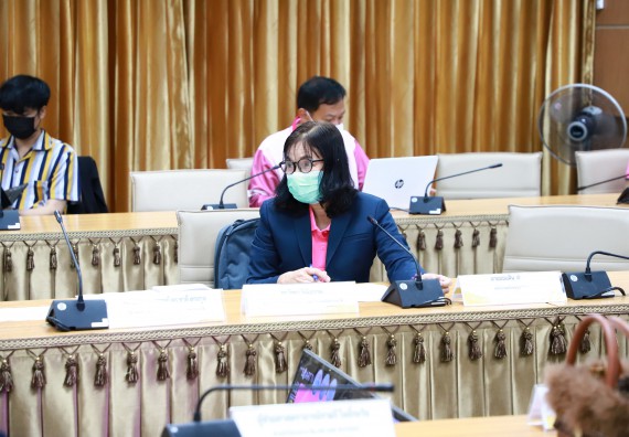 ภาพกิจกรรม  คณะวิทยาศาสตร์และเทคโนโลยี เข้าร่วมนำเสนอผลสัมฤทธิ์และพิธีปิดโครงการออมสินยุวพัฒน์รักษ์ถิ่น มหาวิทยาลัยราชภัฏกำแพงเพชร ประจำปี พ.ศ. 2565