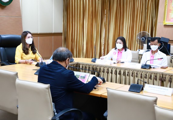 ภาพกิจกรรม  คณะวิทยาศาสตร์และเทคโนโลยี เข้าร่วมนำเสนอผลสัมฤทธิ์และพิธีปิดโครงการออมสินยุวพัฒน์รักษ์ถิ่น มหาวิทยาลัยราชภัฏกำแพงเพชร ประจำปี พ.ศ. 2565